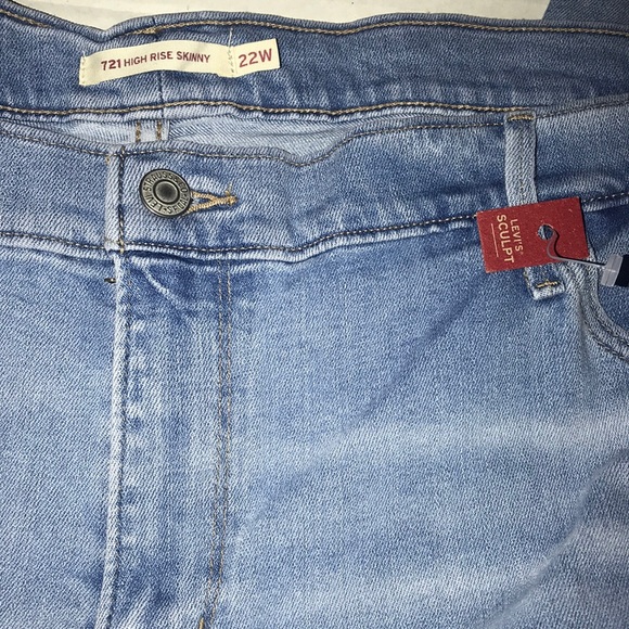 NWT Levi's 721 High-Rise Skinny Jeans - Plus Size - Picture 9 of 11